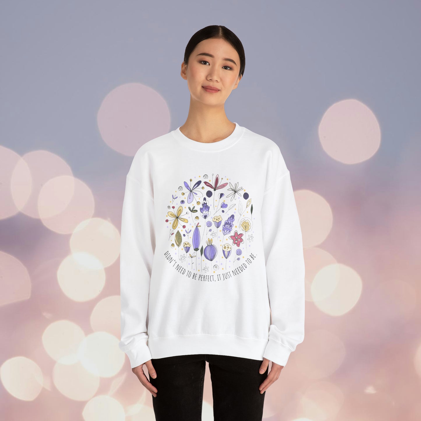 Miracle Flowers Sweatshirt - Adult