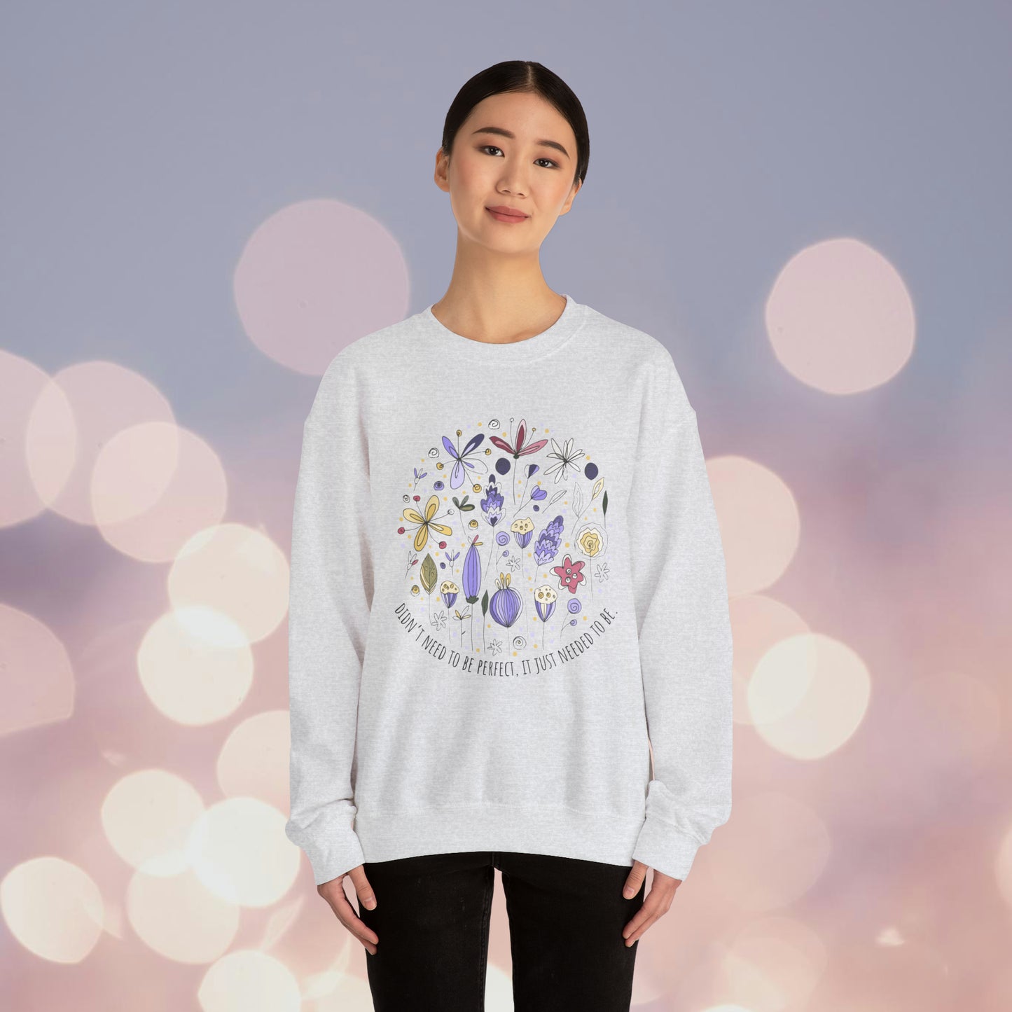 Miracle Flowers Sweatshirt - Adult